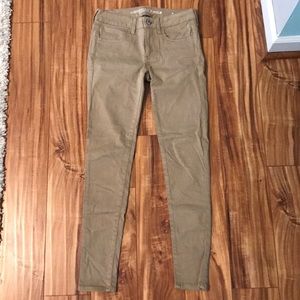 American Eagle Tan Jeggings
